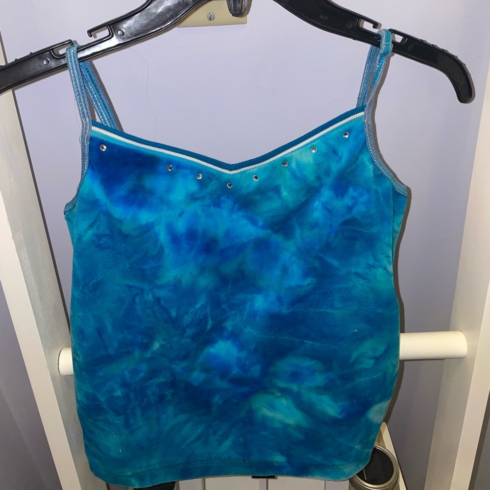 La Senza Girl Tie Dye Style Tank Top with Rhinestones